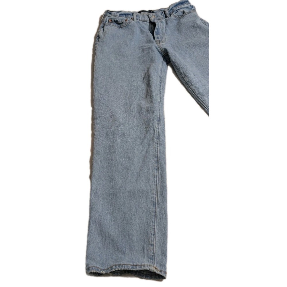 Abercrombie & Fitch Athletic Loose Jeans Mens 30x32 Light Wash Stretch Denim - Picture 2 of 8